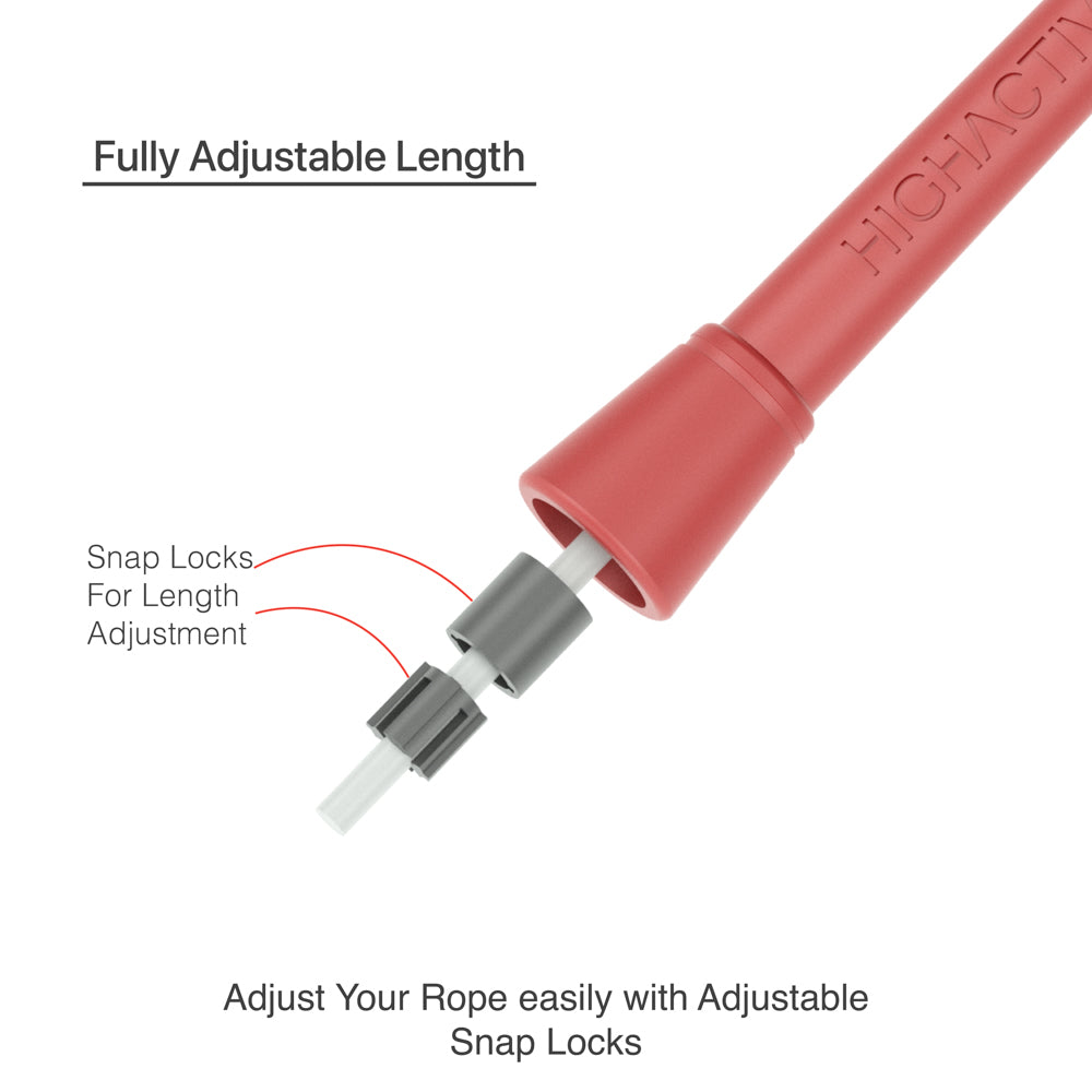 Luma Metallic Edition- 5mm Speed Jump Rope- ABS Handles Metallic Finish