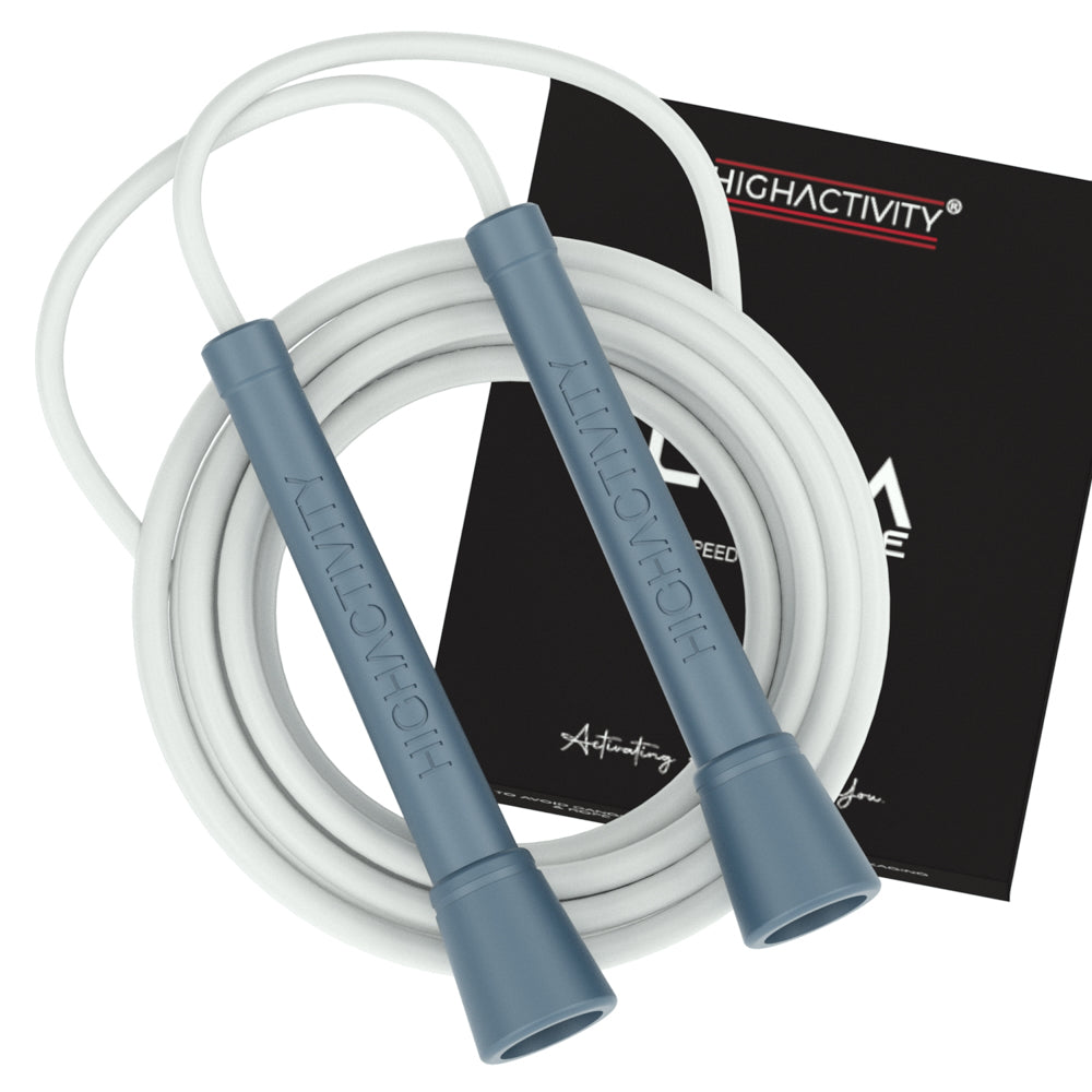 Luma Metallic Edition- 5mm Speed Jump Rope- ABS Handles Metallic Finish