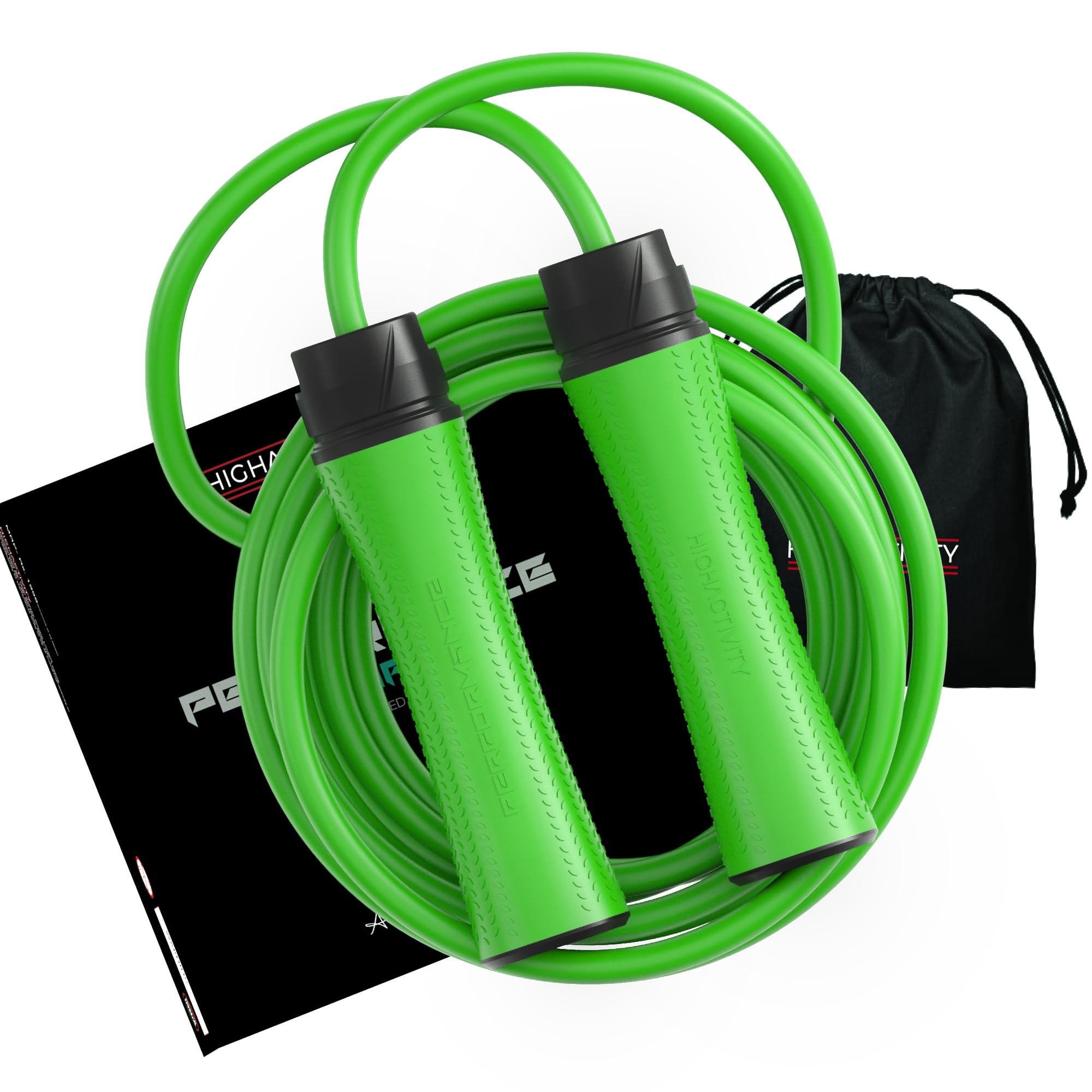 Performance Rope- 8mm Mid Weighted Jump Rope- 0.5 Lbs