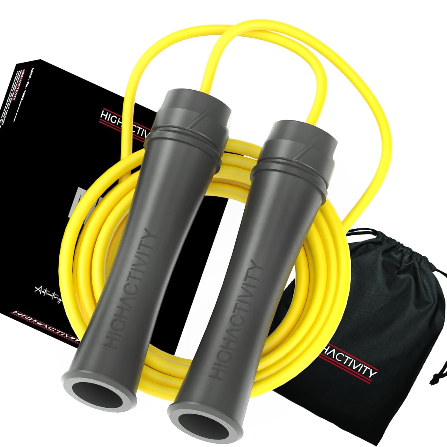 Mega Rope- 5mm Fat Handle Speed Jump Rope- ABS Handles