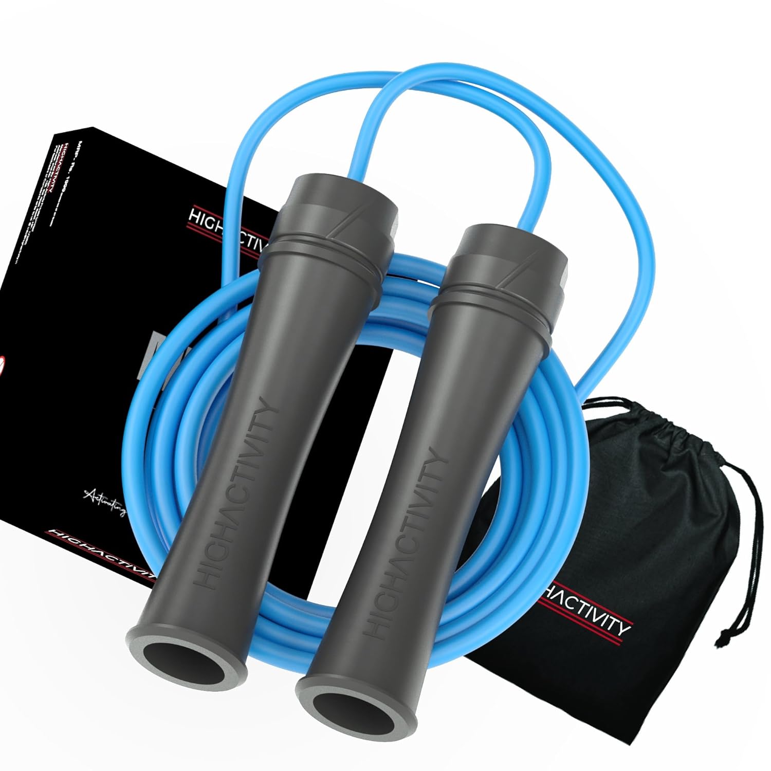 Mega Rope- 5mm Fat Handle Speed Jump Rope- ABS Handles