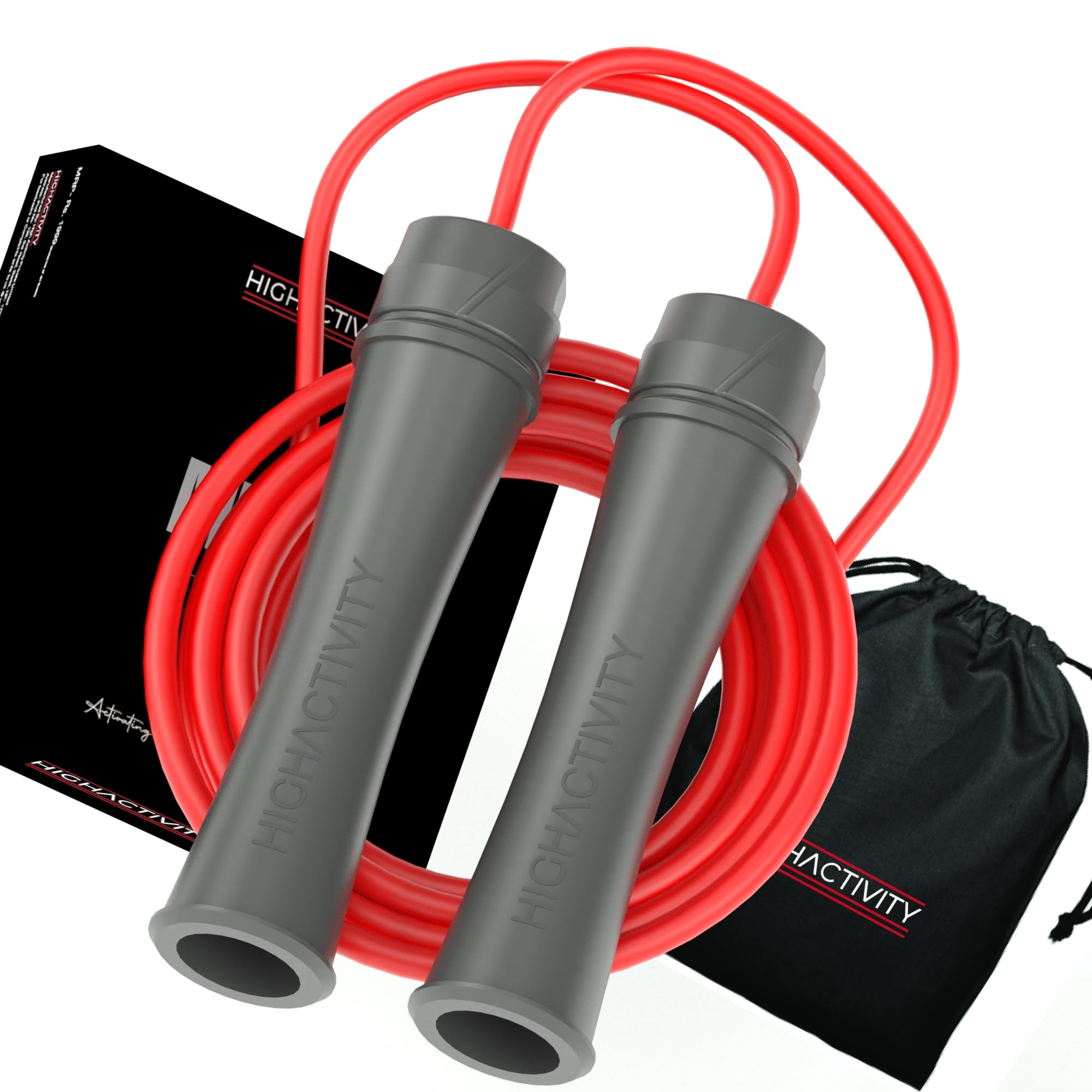 Mega Rope- 5mm Fat Handle Speed Jump Rope- ABS Handles