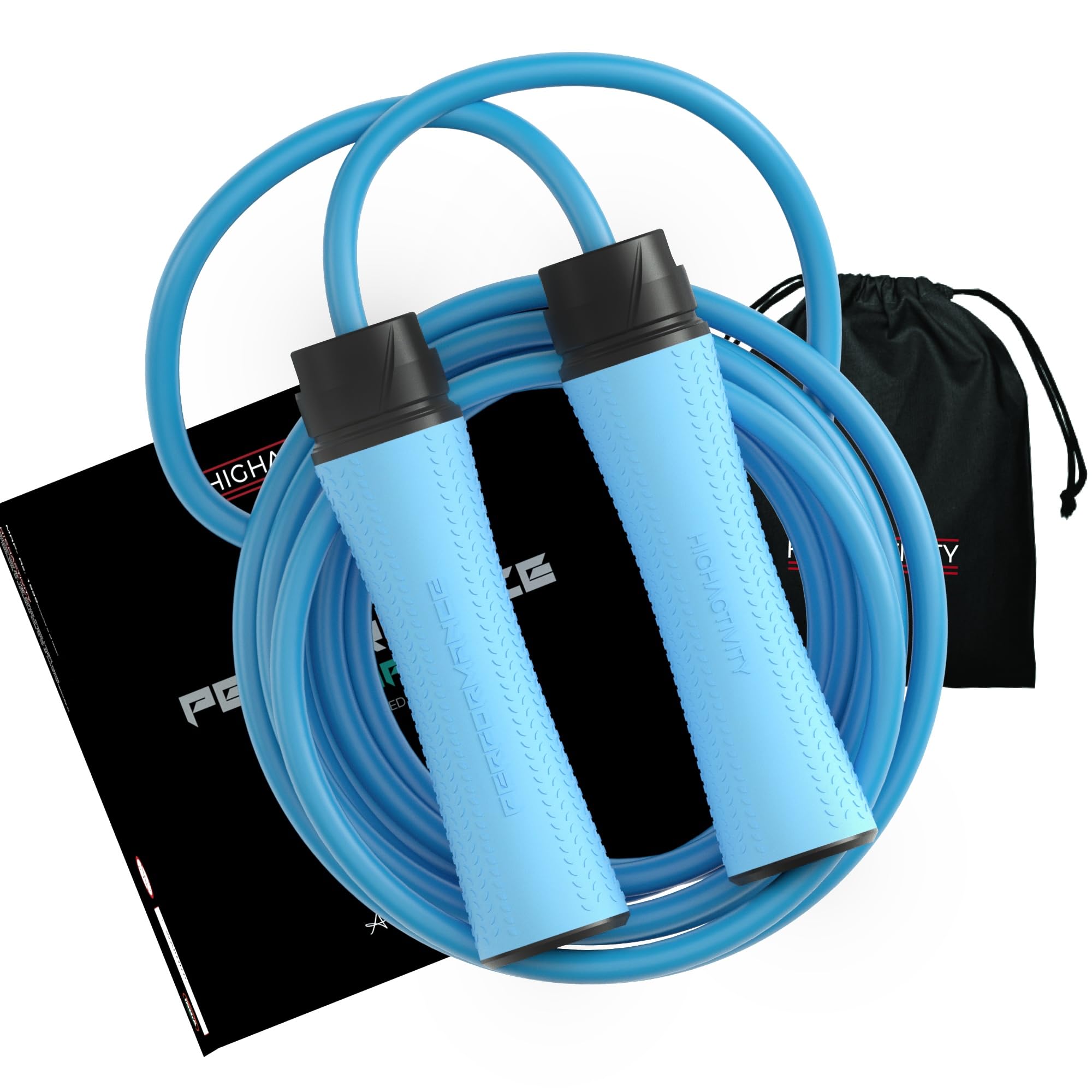 Performance Rope- 8mm Mid Weighted Jump Rope- 0.5 Lbs