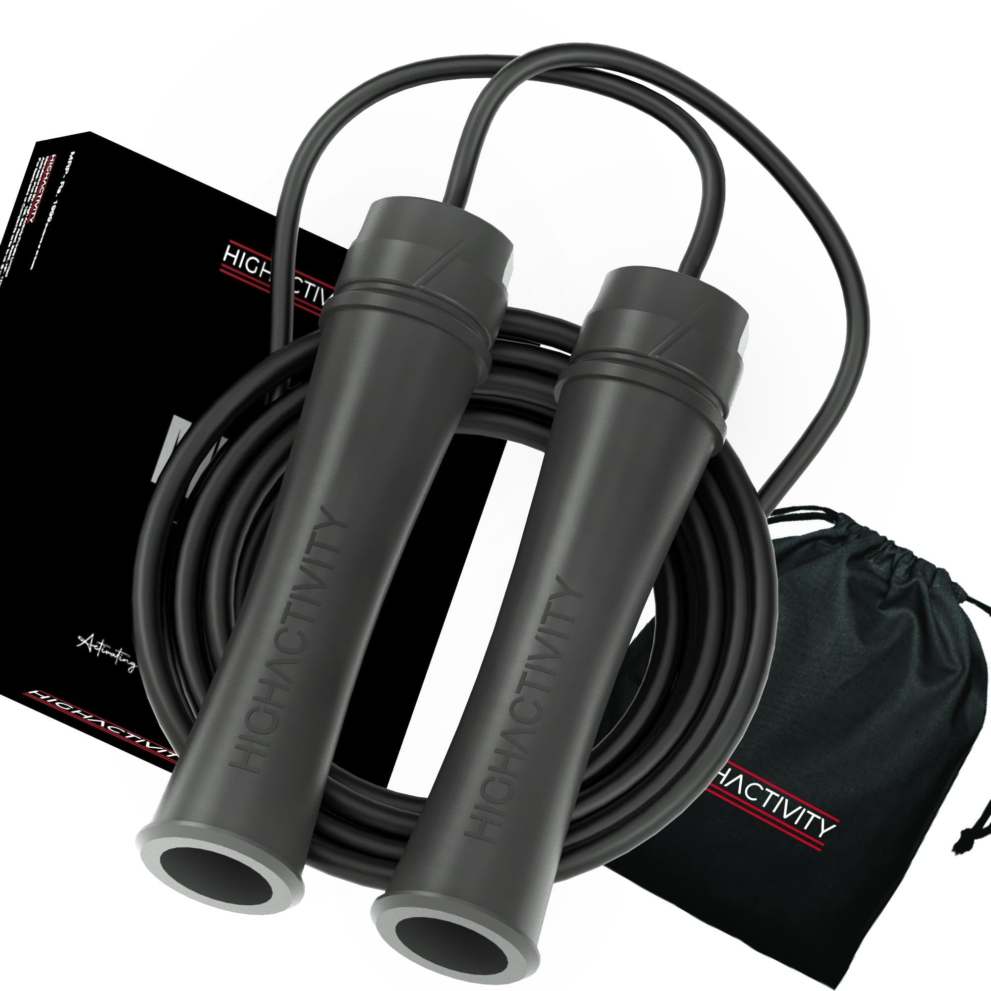 Mega Rope- 5mm Fat Handle Speed Jump Rope- ABS Handles
