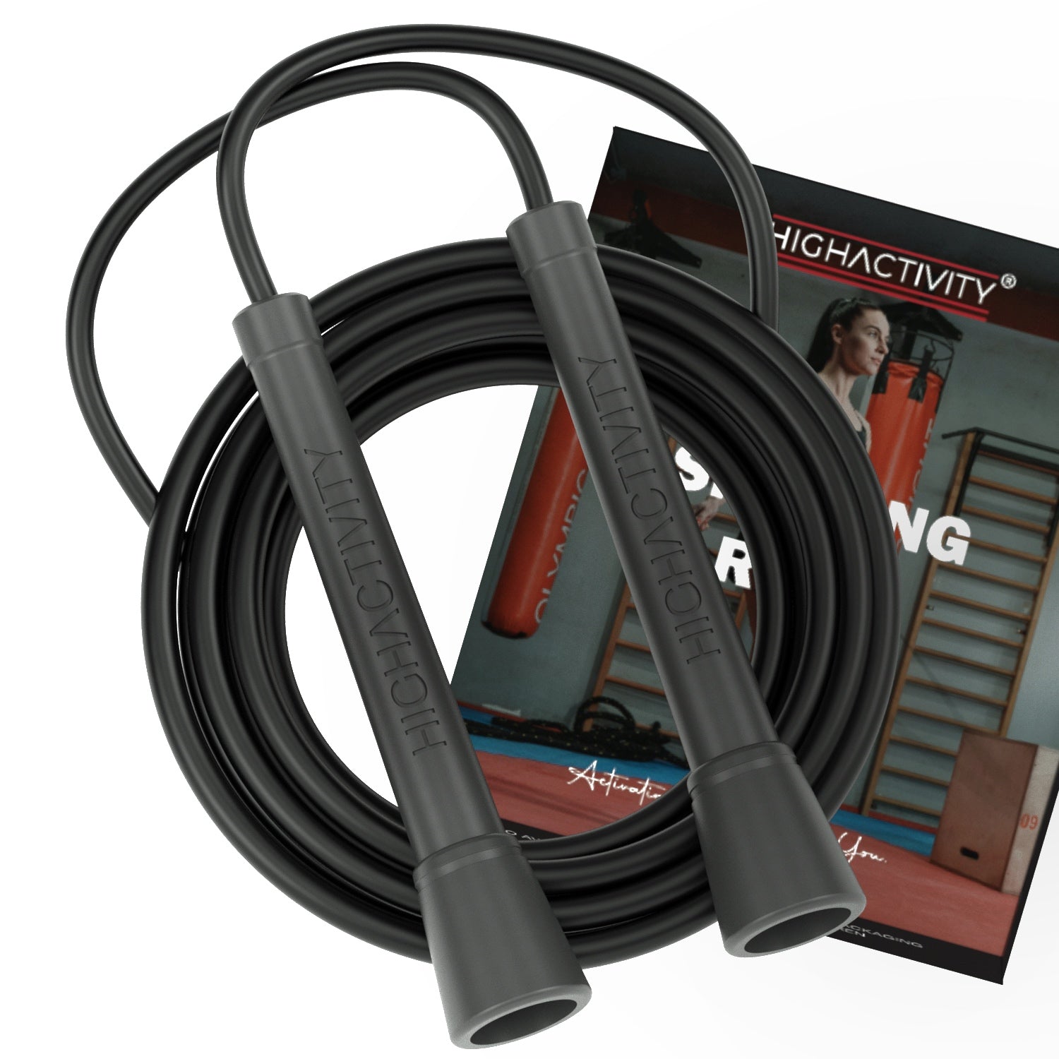 Luma Rope- 5mm Speed Jump Rope- ABS Handles