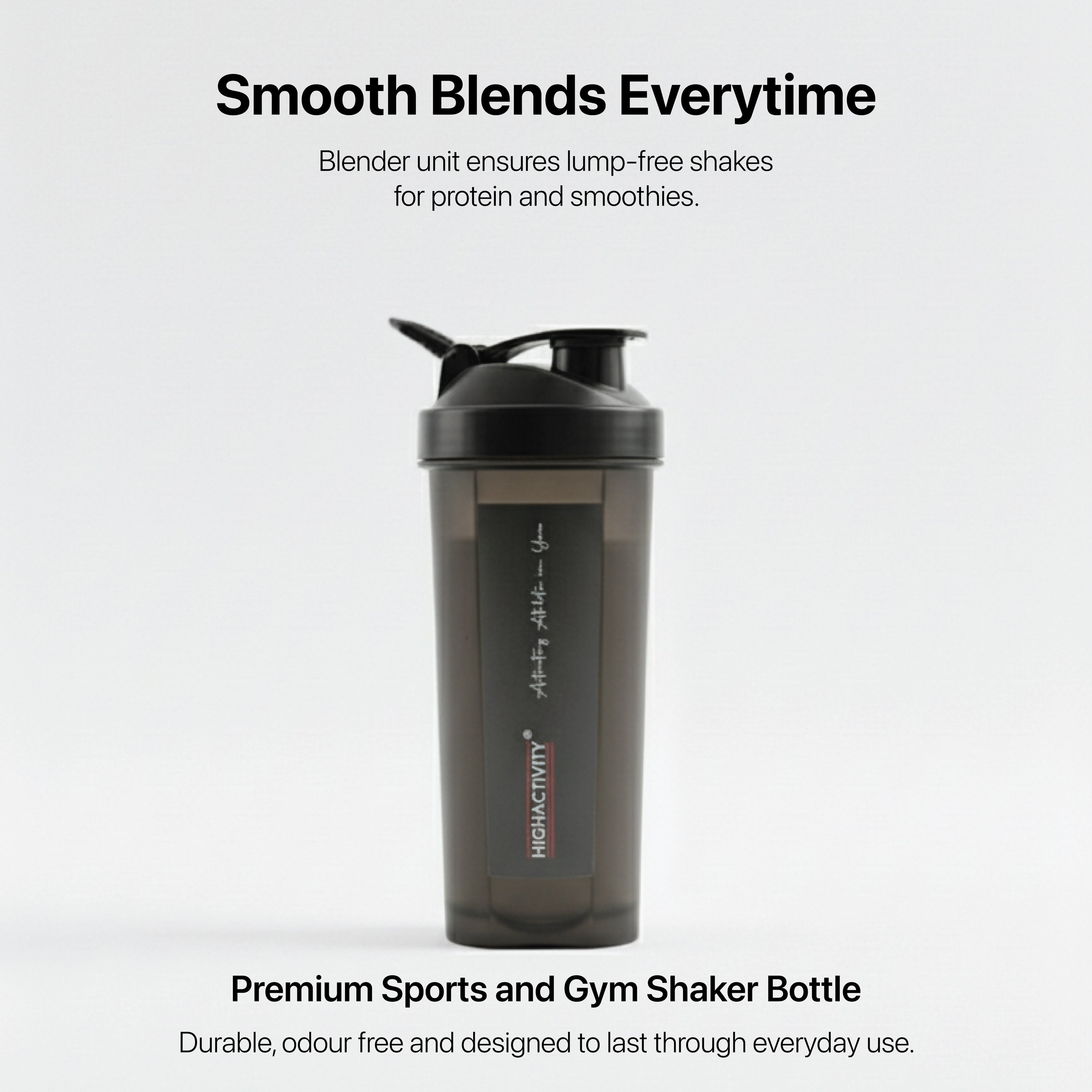 High Activity- Typhoon Shaker | Premium BPA-Free Protein Mixer Bottle | 700ml