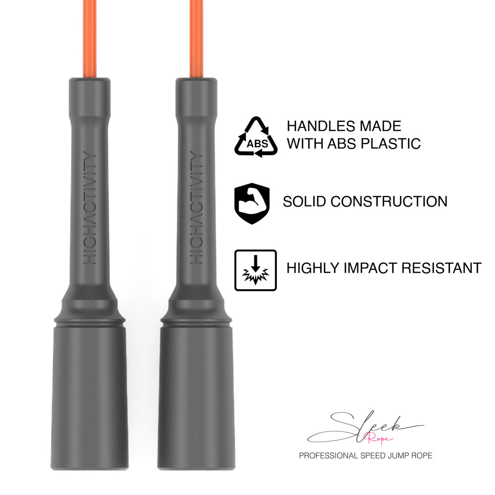 Sleek Rope- 5mm Speed Jump Rope- ABS Handles