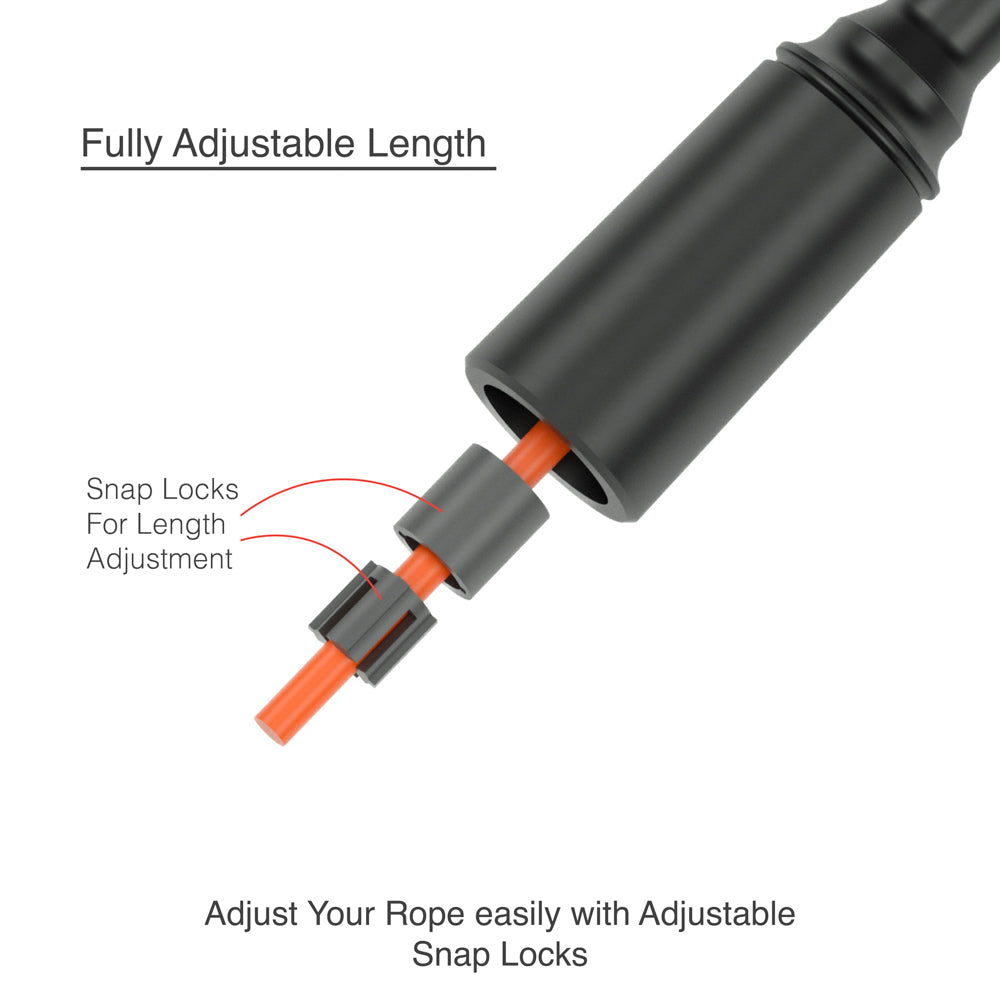 Sleek Rope- 5mm Speed Jump Rope- ABS Handles