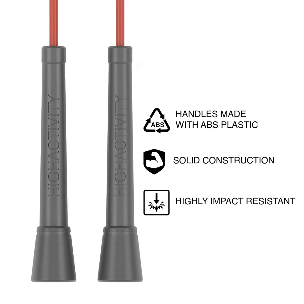 Luma Rope- 5mm Speed Jump Rope- ABS Handles